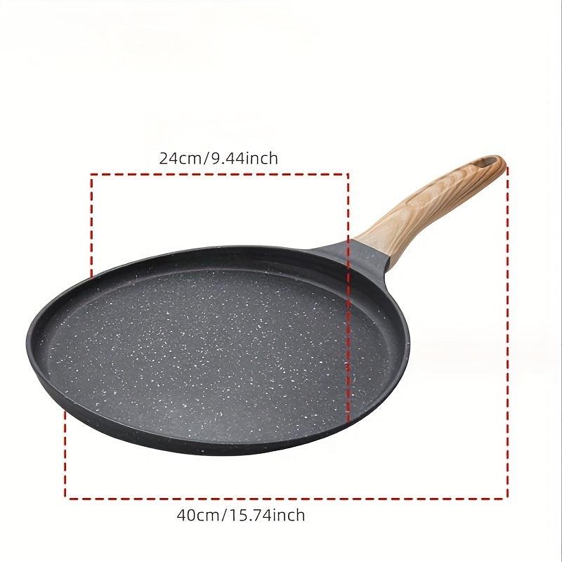1pc Pizza Pan Round Pizza Crisper Pan Baking Tray Aluminum Alloy