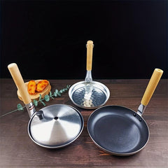 1pc Non stick Pan with Vertical Handle for Cooking