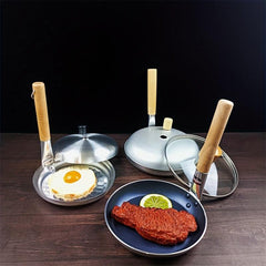 1pc Non stick Pan with Vertical Handle for Cooking