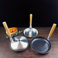Non stick Cooking Pot Omelette Pot Vertical Handle Frying Pot