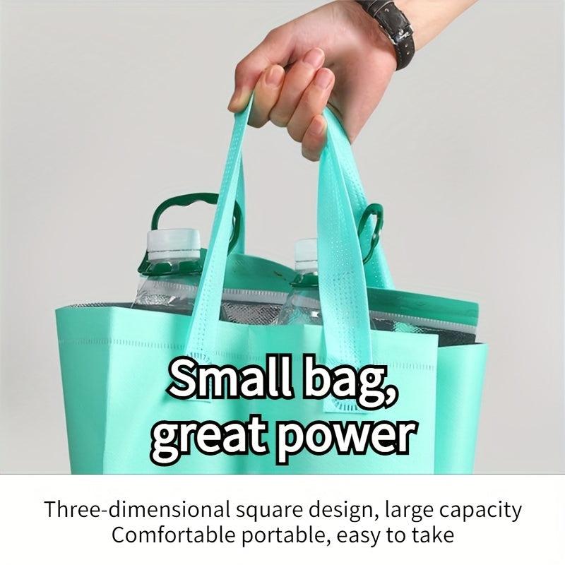 Insulated Take Away Bag Aluminum Foil Thermal Food Bag For Restaurant