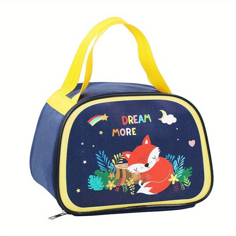 Japanese Style Bento Box Bag Waterproof Thermal Bento Bag