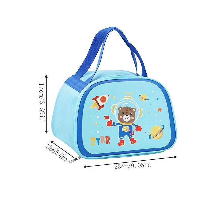 Japanese Style Bento Box Bag Waterproof Thermal Bento Bag