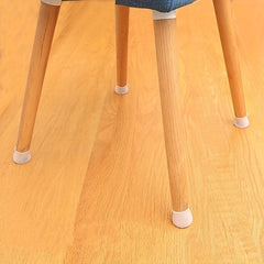 20pcs Silicone Chair Foot Cover Mute Table Foot Protection Cover