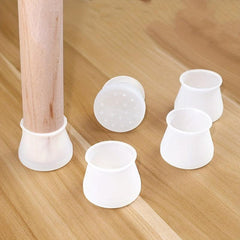 20pcs Silicone Chair Foot Cover Mute Table Foot Protection Cover