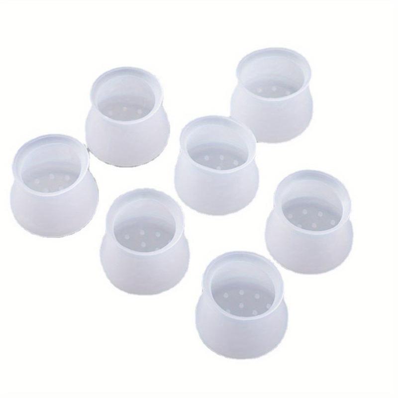 20pcs Silicone Chair Foot Cover Mute Table Foot Protection Cover
