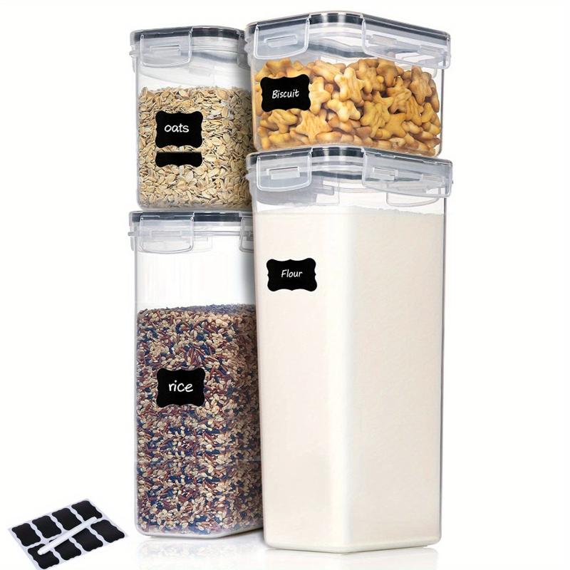 7pcs Transparent Food Jars Sealed Fresh keeping Box Home Kitchen Supplies