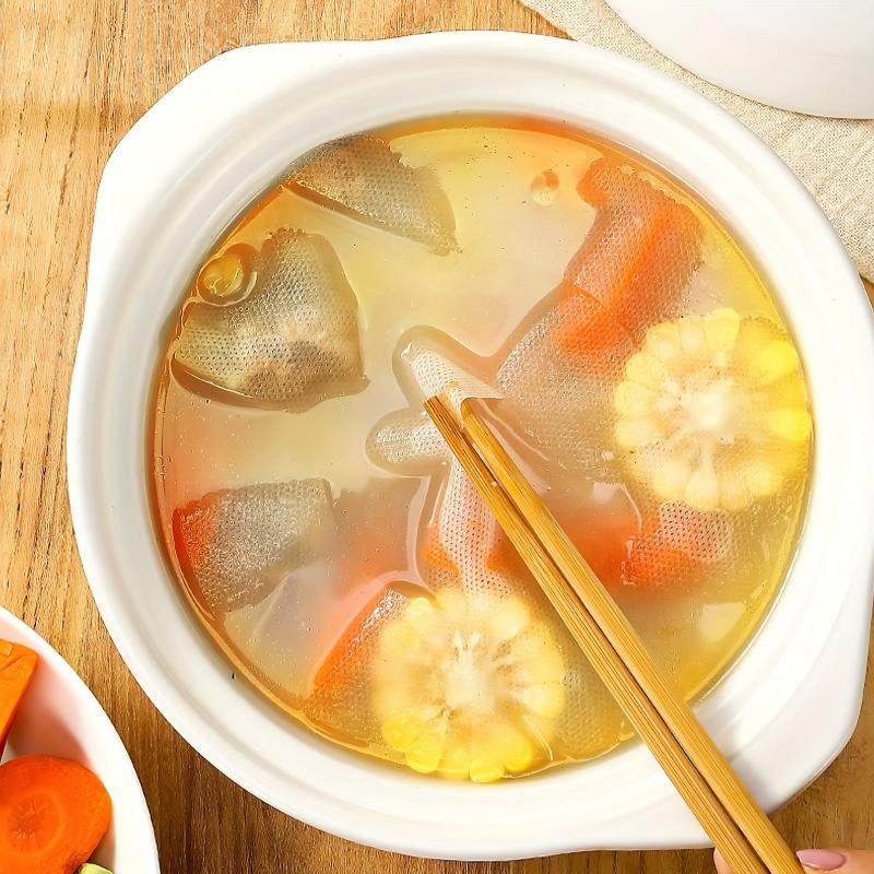 30pcs Round Food Absorbing Paper for Kitchen Cooker Soup
