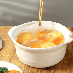 30pcs Round Food Absorbing Paper for Kitchen Cooker Soup