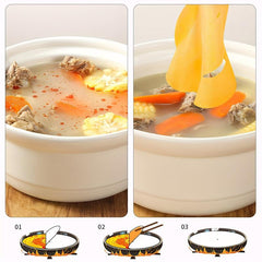 30pcs Round Food Absorbing Paper for Kitchen Cooker Soup
