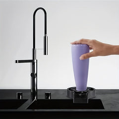 Kitchen Sink Glass Rinser for Easy Cleaning