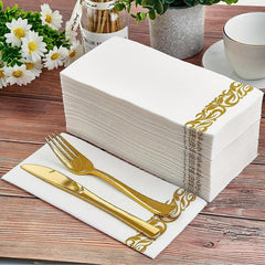 200pcs Soft & Absorbent Dinner Napkins u2013 Durable Party Napkins