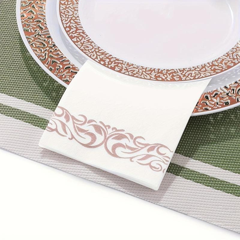 200pcs Soft & Absorbent Dinner Napkins u2013 Durable Party Napkins