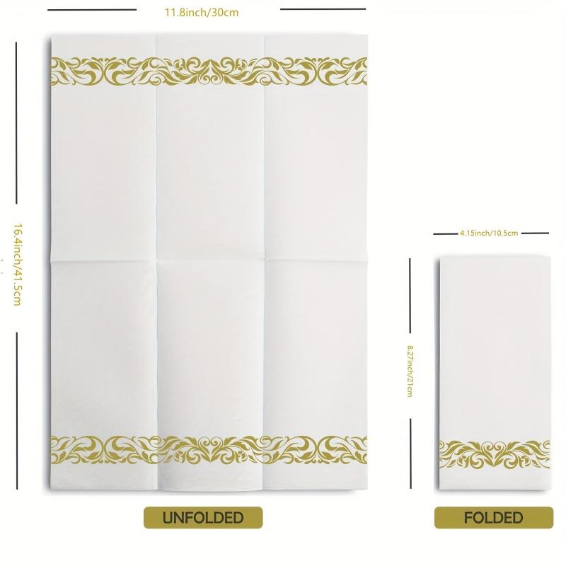 200pcs Soft & Absorbent Dinner Napkins u2013 Durable Party Napkins