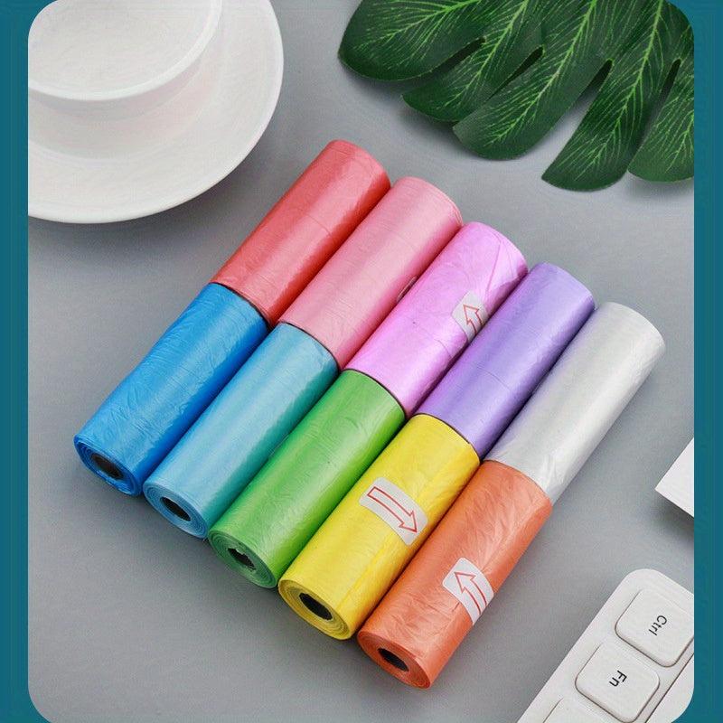150-300pcs Thickened Disposable Garbage Bags Continuous Rolls