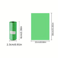 150-300pcs Thickened Disposable Garbage Bags Continuous Rolls