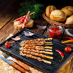 Bamboo Wooden Paddle Skewers 100 Pcs 7.87 Inches