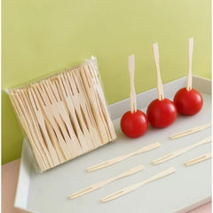 80pcs Disposable Fruit Fork Set Mini Forks Party Supplies