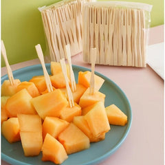 80pcs Disposable Fruit Fork Set Mini Forks Party Supplies