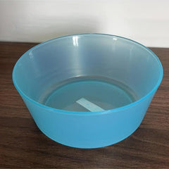 Set of 8 Colorful Plastic Bowls, Portable Salad and Fruit Bowls
