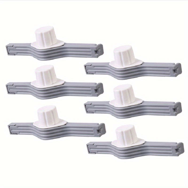 6pcs Bag Clips for Food with Spout Food Storage Sealing Clips