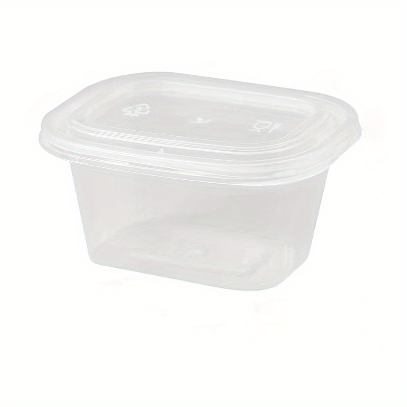 50pcs Disposable Sauce Boxes for Takeout Packaging Multipurpose Food Storage