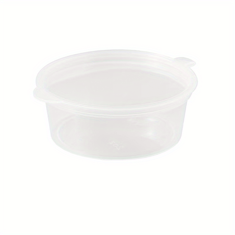 50pcs Disposable Sauce Boxes for Takeout Packaging Multipurpose Food Storage