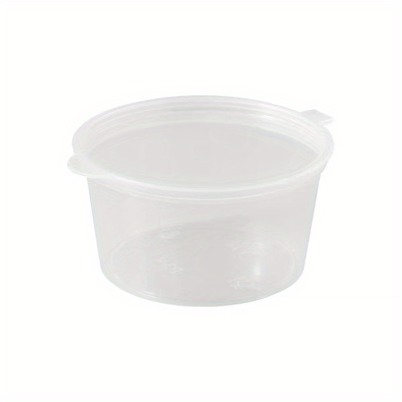 50pcs Disposable Sauce Boxes for Takeout Packaging Multipurpose Food Storage