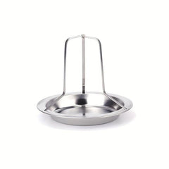 Stainless Steel Roast Chicken Rack BBQ Stand Outdoor Portable BBQ Plate