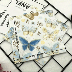20pcs Butterfly Napkins for Weddings and Birthdays Disposable Dining Tissue