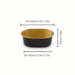 30pcs Oven Safe Aluminum Foil Baking Cups for Desserts Perfect for Bakery Use