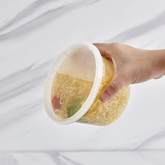 10pcs Plastic Food Container With Lid 8oz-32oz BPA-Free Leakproof Stackable