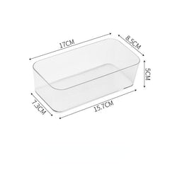 Clear Makeup Drawer/Cabinet Organizer Divider - Fits Drawers Organizer Tray