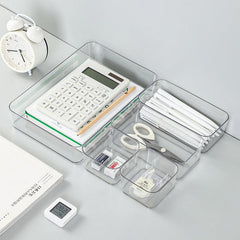 Clear Makeup Drawer/Cabinet Organizer Divider - Fits Drawers Organizer Tray