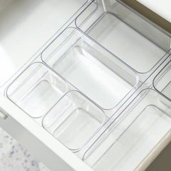 Clear Makeup Drawer/Cabinet Organizer Divider - Fits Drawers Organizer Tray