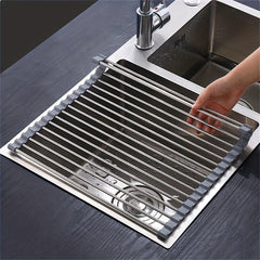 Collapsible Drain Rack Kitchen Sink Foldable Dishwashing Rack