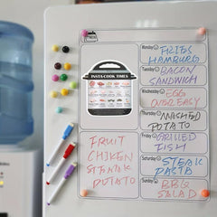 3 Pcs Magnetic Cheat Sheet For Instant Pot Decals - Cooking Times Magnet