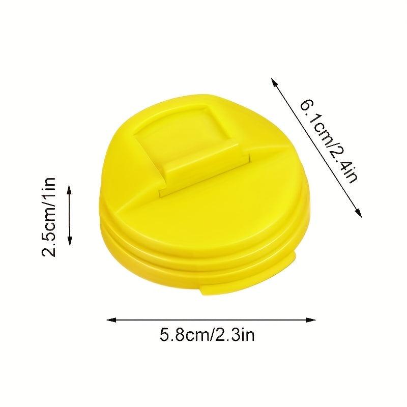 6pcs Plastic Can Lids Leak-proof Soda Bottle Cover Beverage Cap