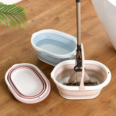 Foldable Portable Plastic Basin for Bathtub Foot Bath