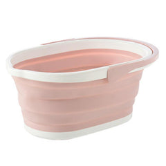 Foldable Portable Plastic Basin for Bathtub Foot Bath