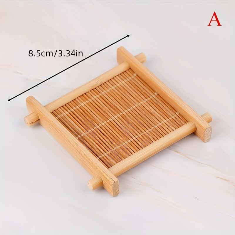 Vintage Bamboo Cup Mat for Kitchen