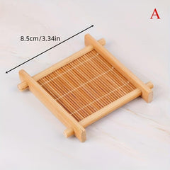 Vintage Bamboo Cup Mat for Kitchen