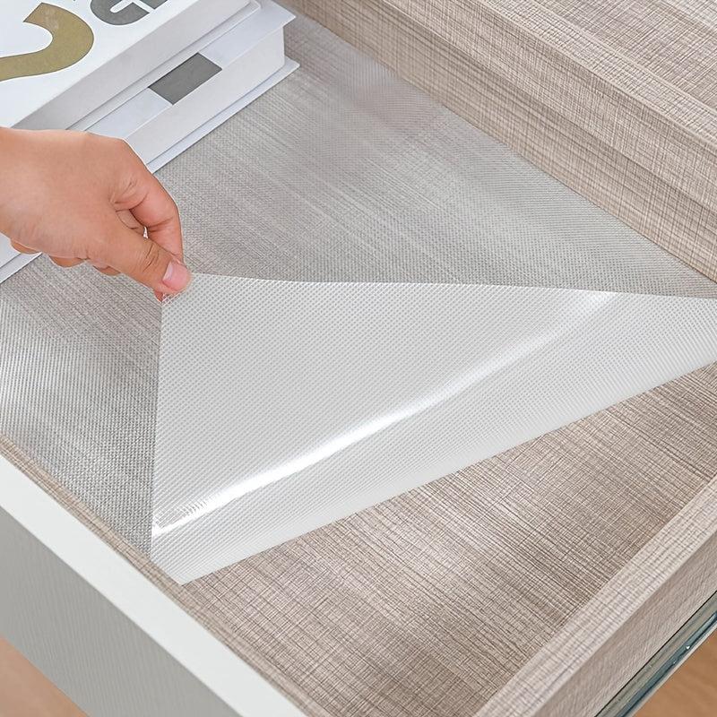 Non Sticky Kitchen Cabinet Shelf Liner Washable Drawer Liner