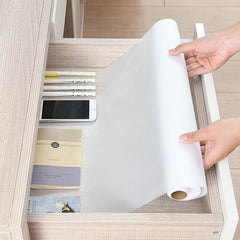 Non Sticky Kitchen Cabinet Shelf Liner Washable Drawer Liner