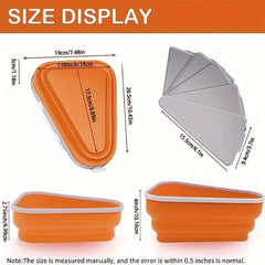 Expandable Reusable Pizza Storage Container with 5 Serving Trays