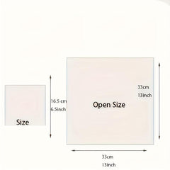 20pcs Disposable Christmas Paper Napkins Western Food Party Printing 33cm