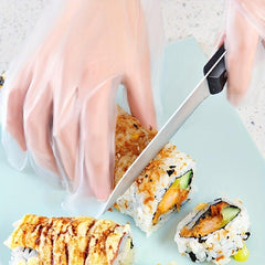100pcs Disposable Food Gloves for Cooking Handling Kitchen BBQ Cleaning