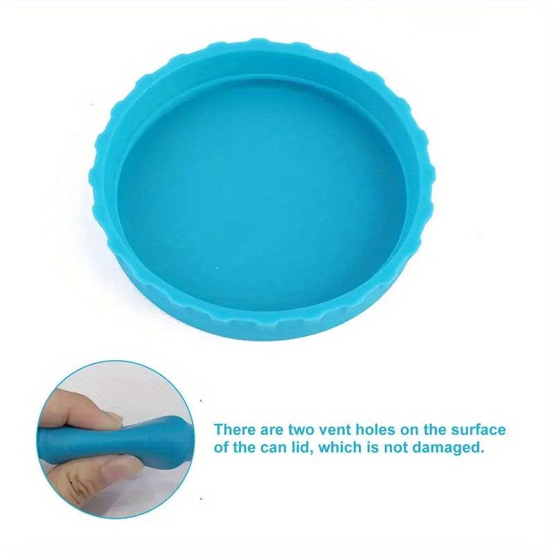 6pcs Silicone Jar Lids Sealing Soda Water No Leak Stopper