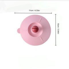 4pcs Universal Silicone Cup Lids, Dust Proof Round Mug Covers