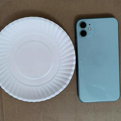 50pcs Disposable Paper Dinner Plate for Picnic Birthday Party Cake and Barbecue